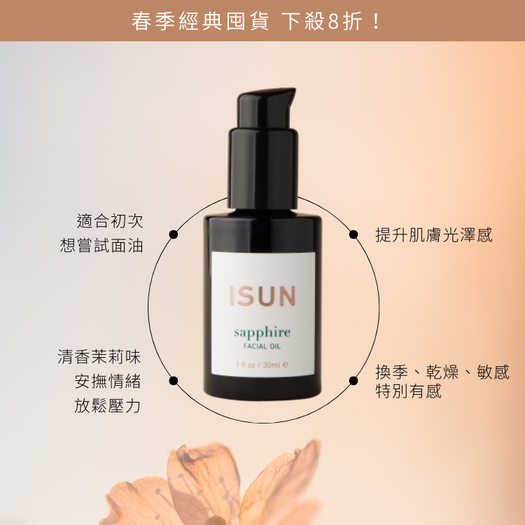 【2026新款輕油版】茉莉提昇療癒｜面油 30ml