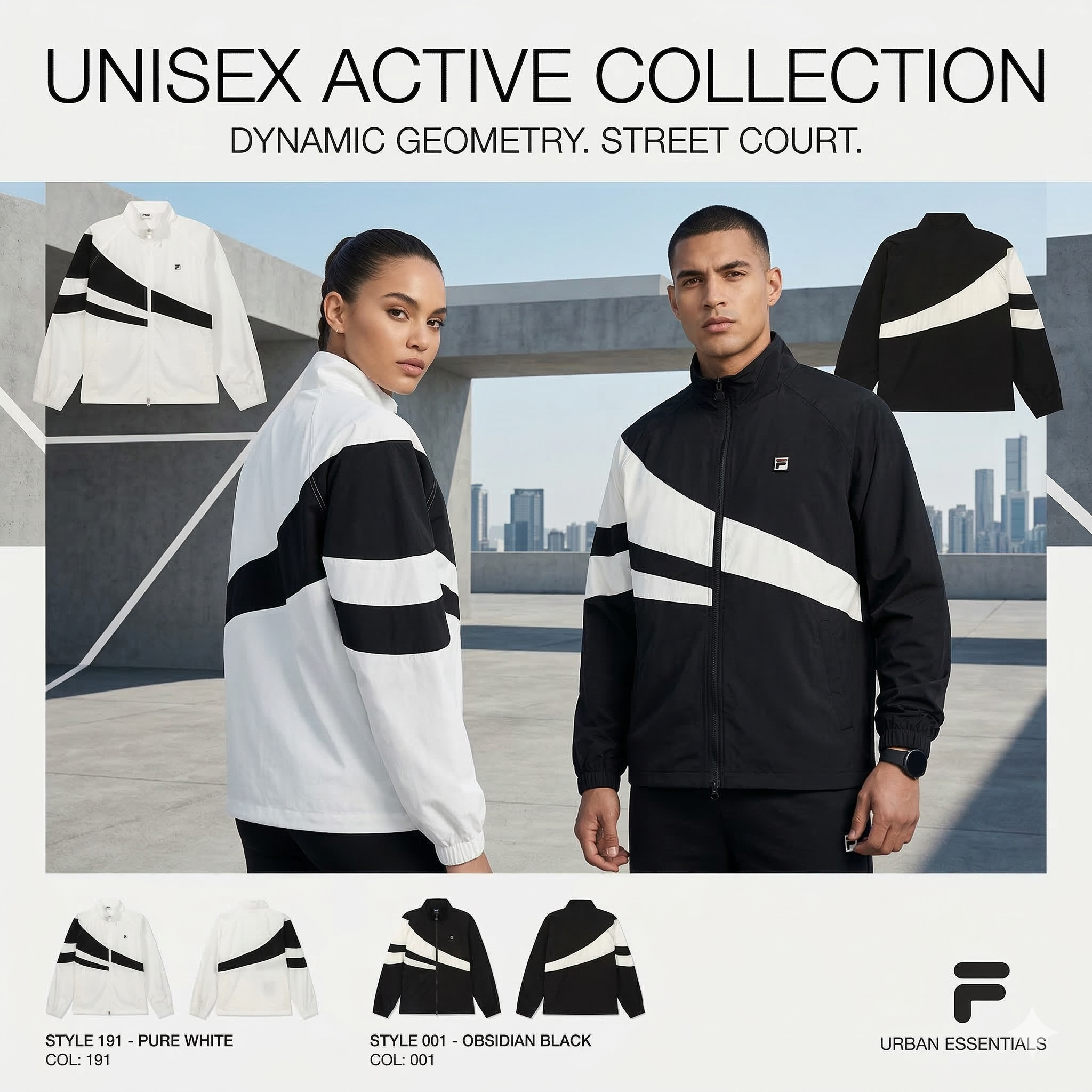 【直播】FILA LX031698 男女同款外套