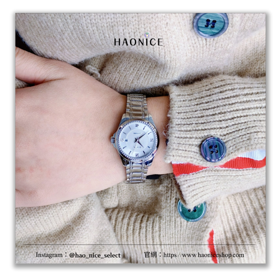 【HAO NICE】輕奢感✨Fiyta 飛亞達 經典系列 炫耀銀 自動機械機芯 不鏽鋼錶 手錶 機械錶