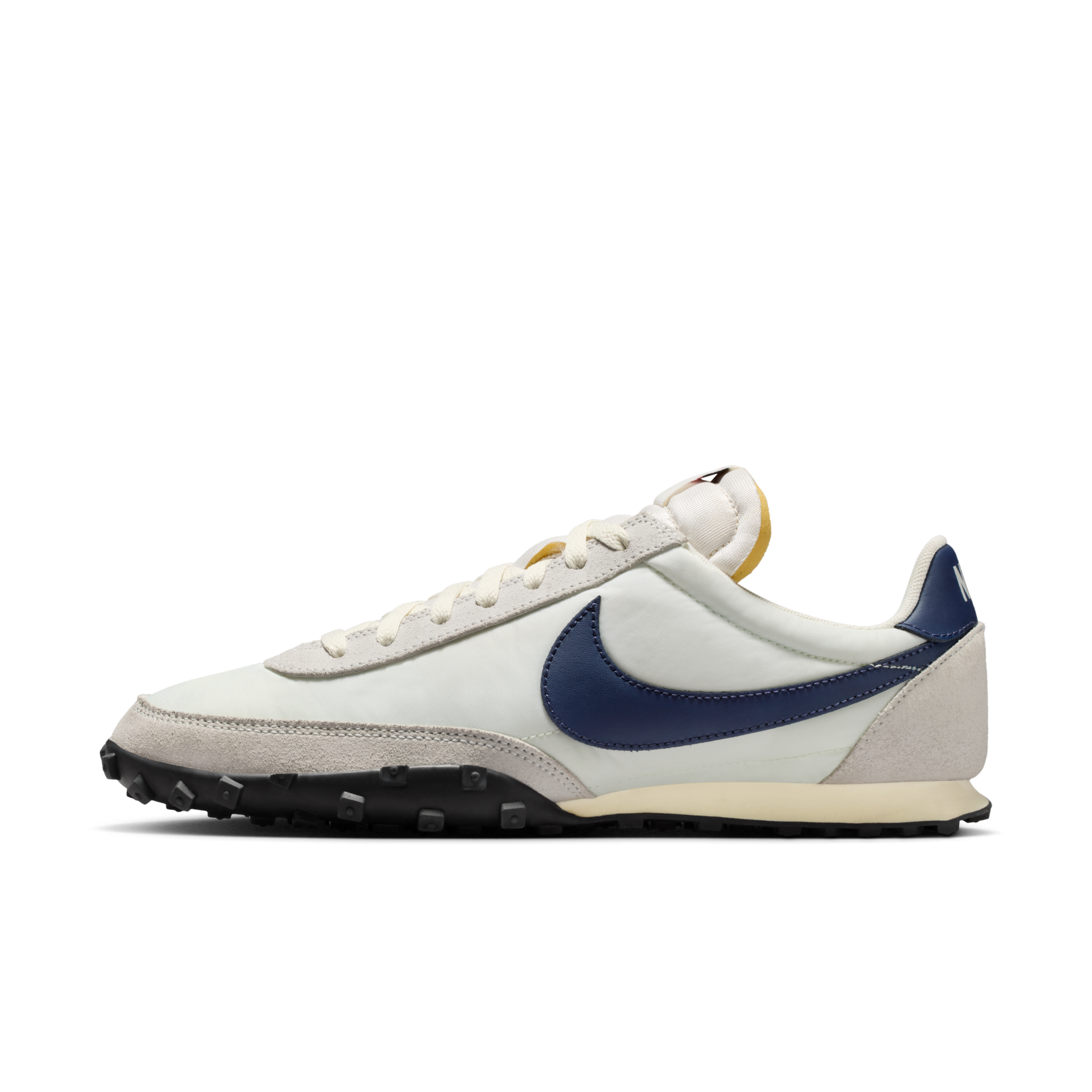 男鞋 NIKE WAFFLE RACER 白藍 鬆餅格紋 復古 支撐 阿甘鞋 休閒鞋【IM8658-100】