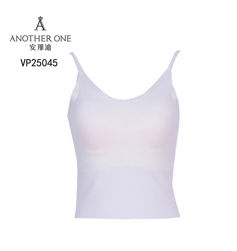 A89 ANOTHER ONE 舒適無痕吊帶背心 - 奶白色｜VP25045