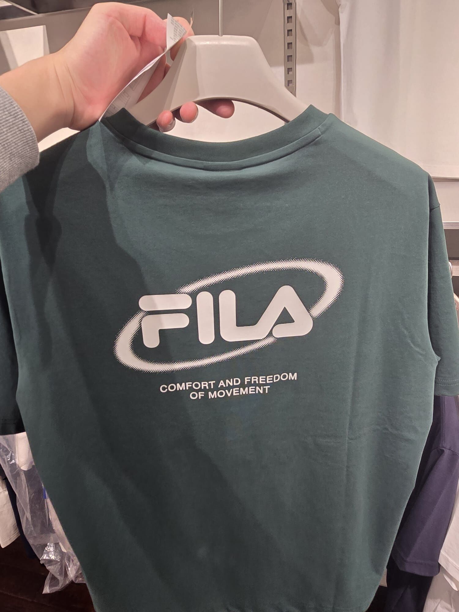 【直播】FILA LX0316103 男女同款短袖上衣