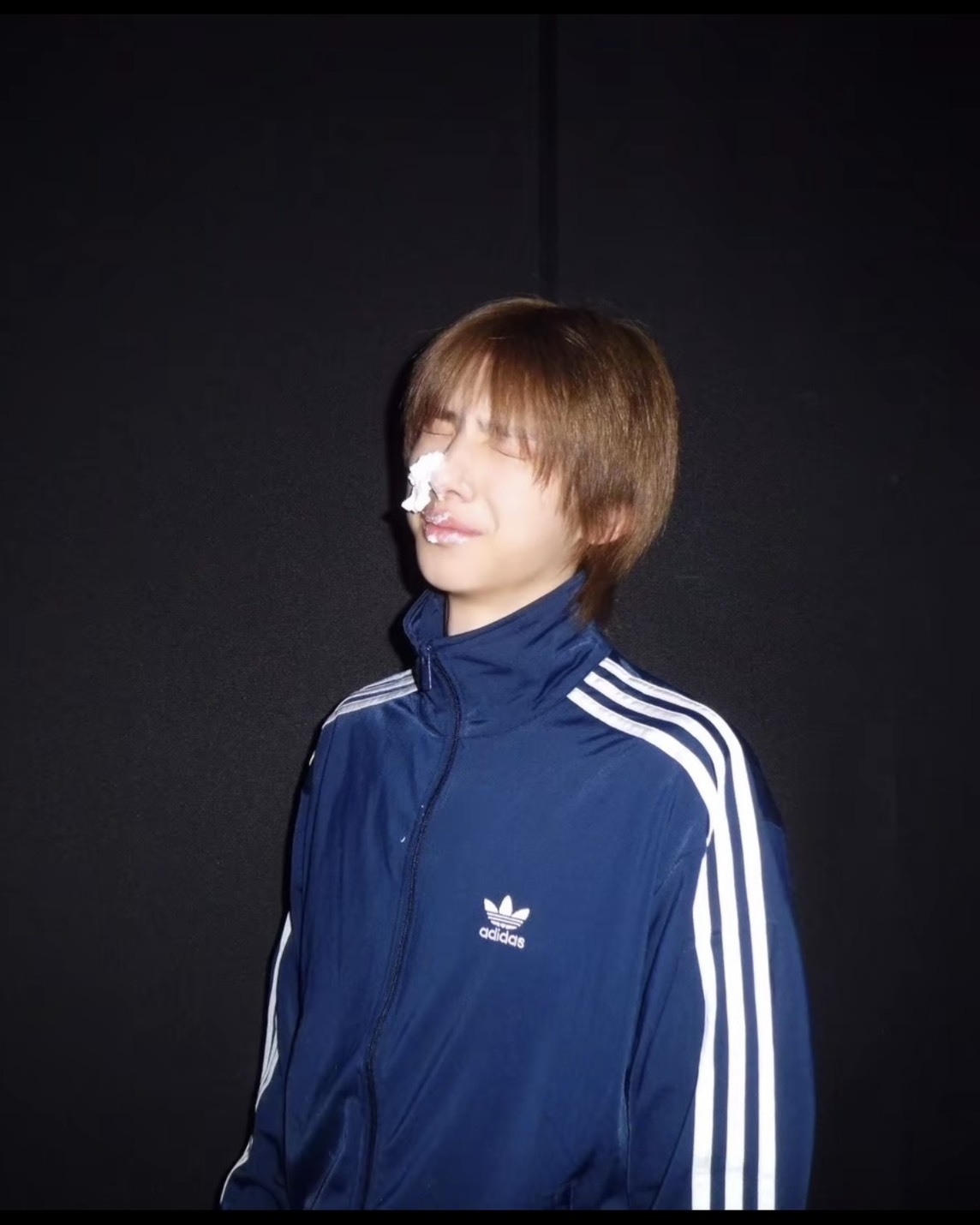 <明星同款> Adidas Originals Firebird Adicolor Sport 立領 運動 外套 深藍