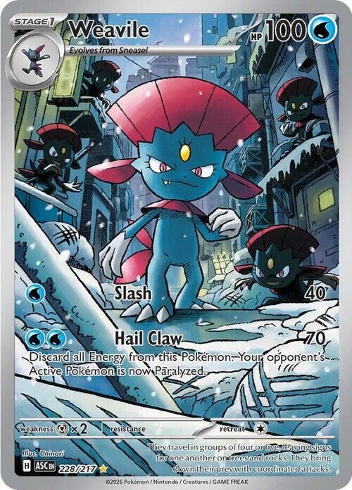 【ASCEN 228／217】Weavile