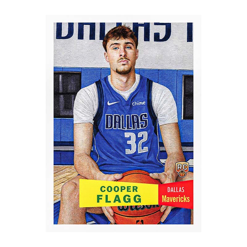 Cooper Flagg - 2025-26 NBA Living Set® 庫珀弗拉格【附贈卡磚】球員卡 單一張入 TOPPS-21 [台灣現貨]