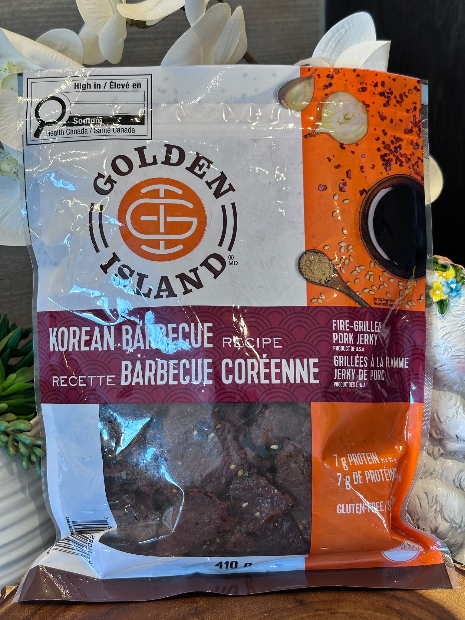 RP10 Golden Island 韓式BBQ豬肉粒乾 410g  **到期日:約 2026/12