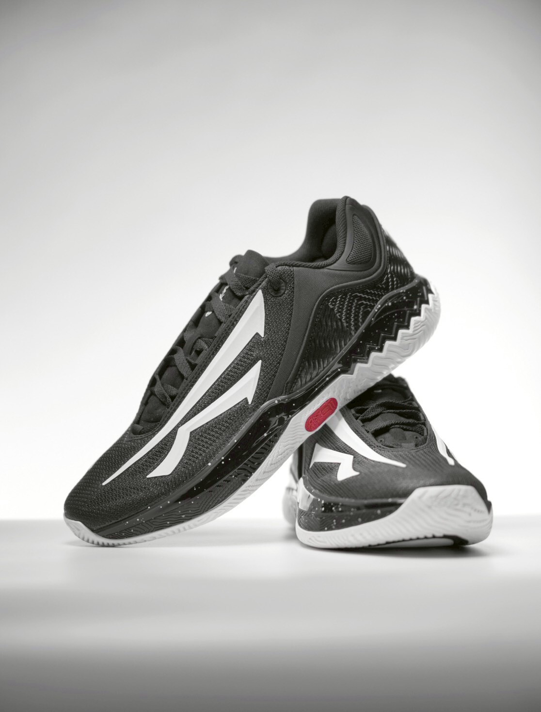 <連線代購商品>男鞋 ANTA KAI SPEED 2 黑白太極 耐磨 實戰鞋 籃球鞋【912621114-5】歐文2