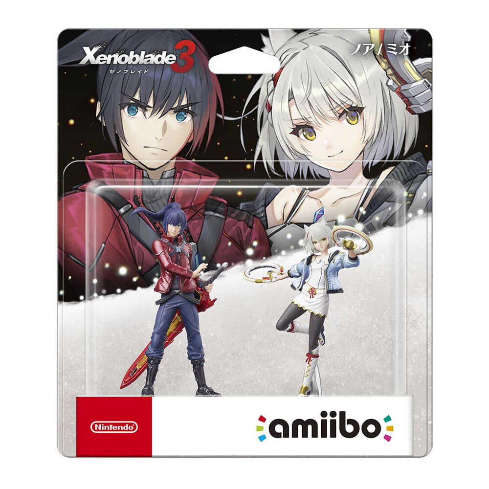 Nintendo Amiibo Noah & Mio Double Set(Xeno 3) Figure 551402