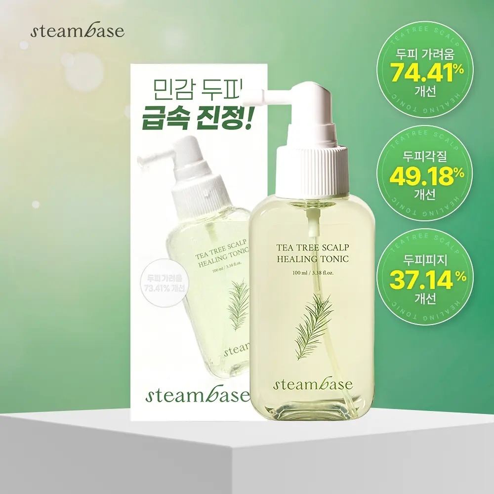 Steambase Tea Tree Scalp Healing Tonic 100mL