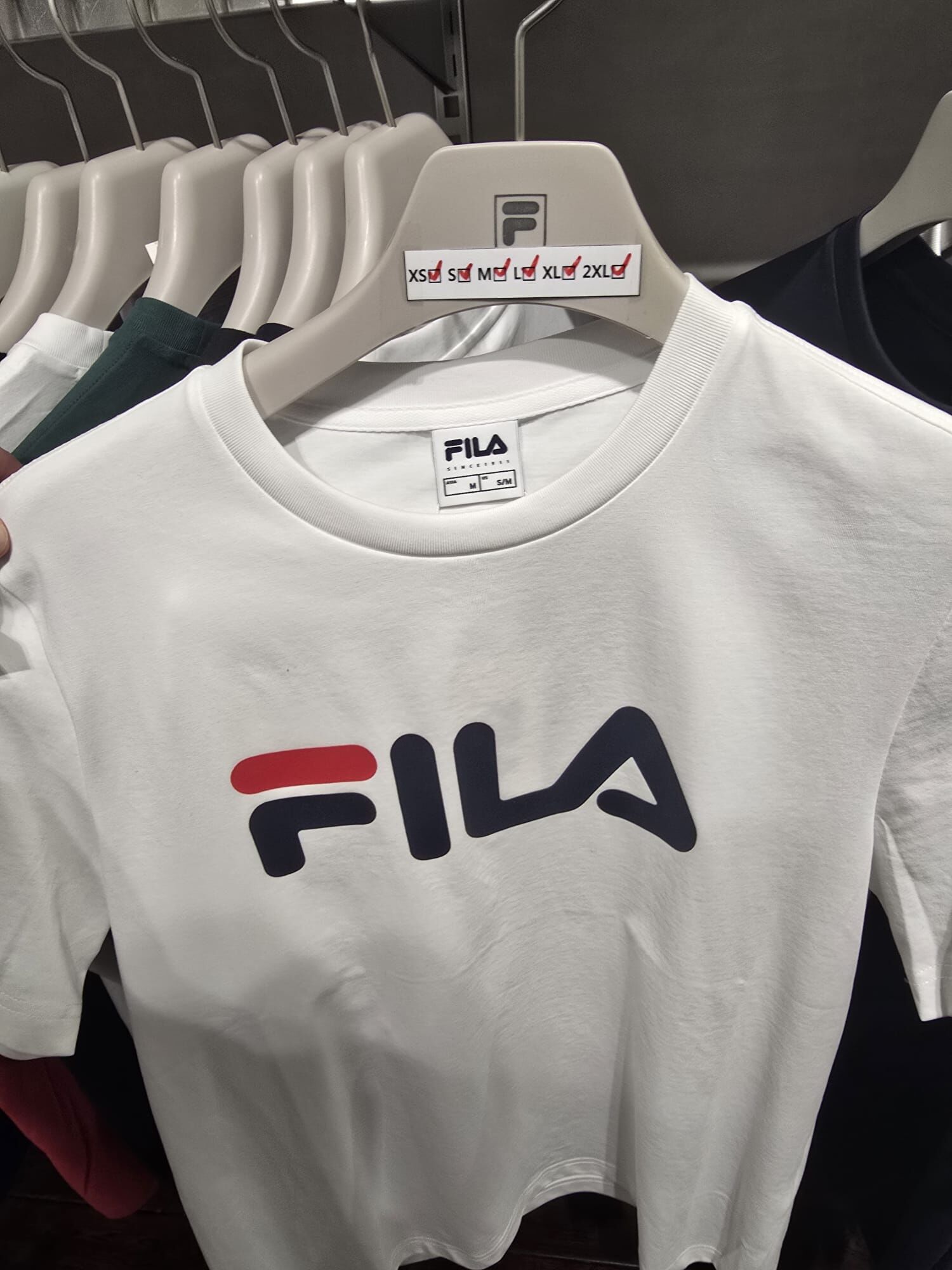【直播】FILA LX0316104 男女同款短袖上衣