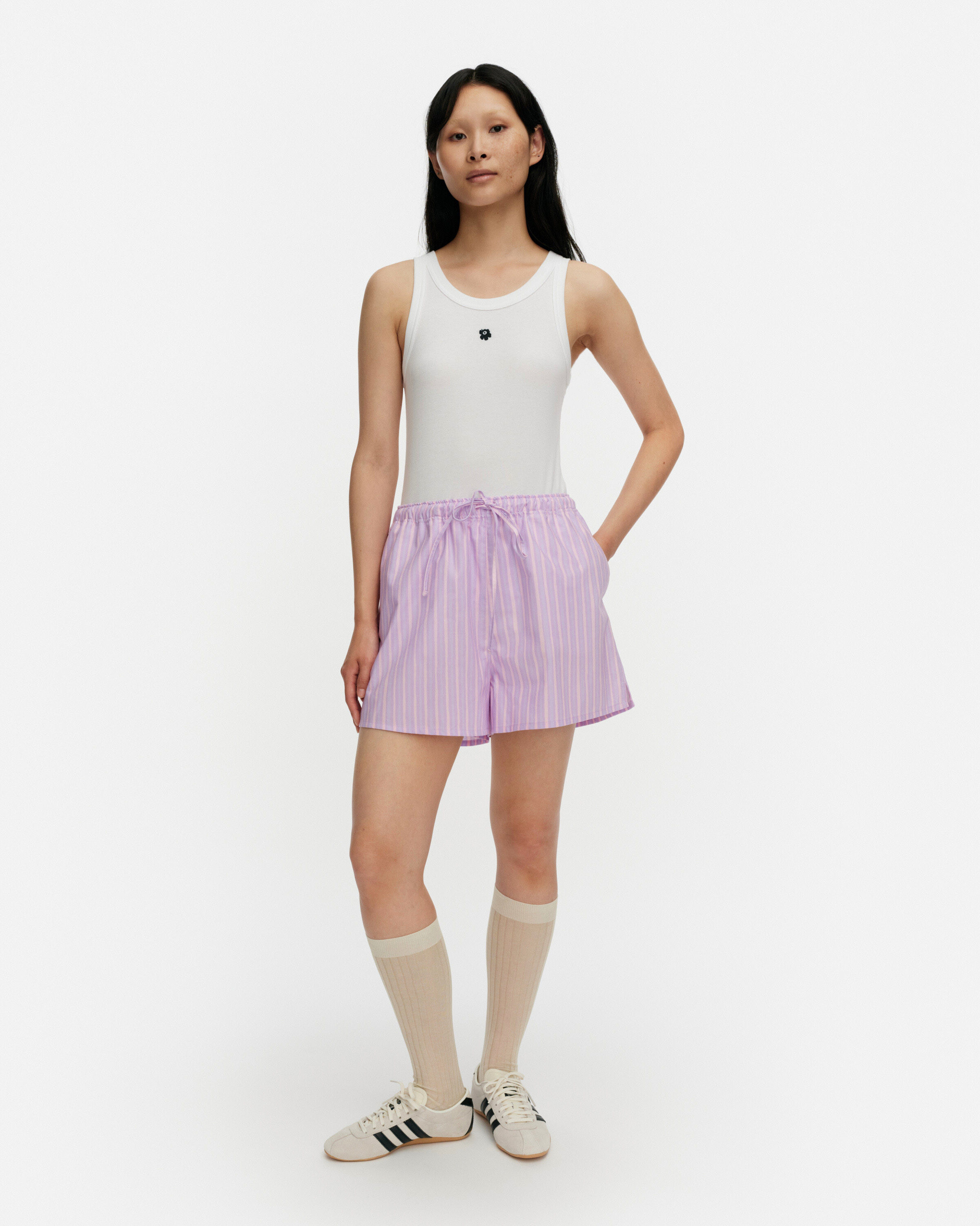 Diagonaali Piccolo 條紋短褲