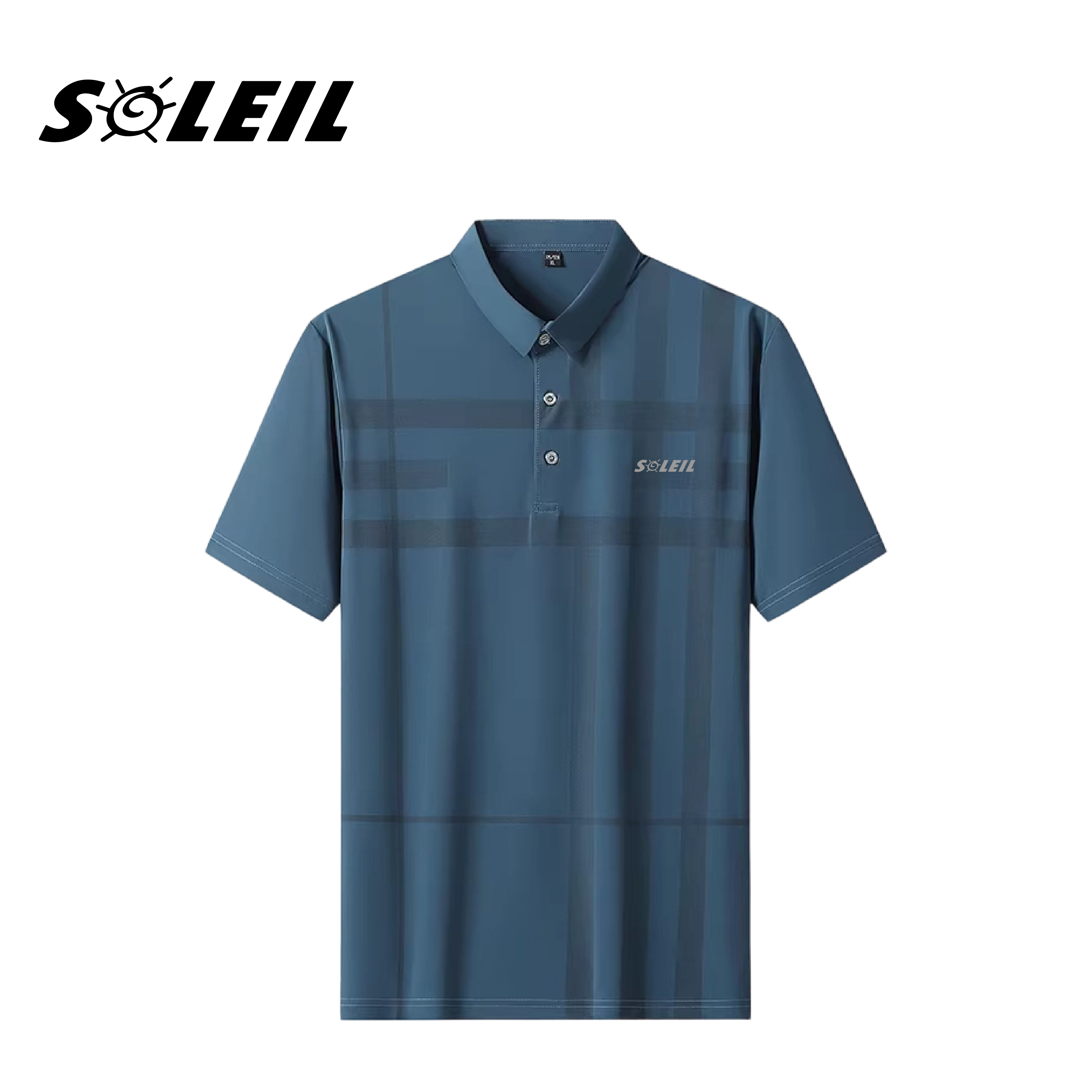 SOLEIL 格調冰絲POLO衫 男款 (2色) 10SL2528A