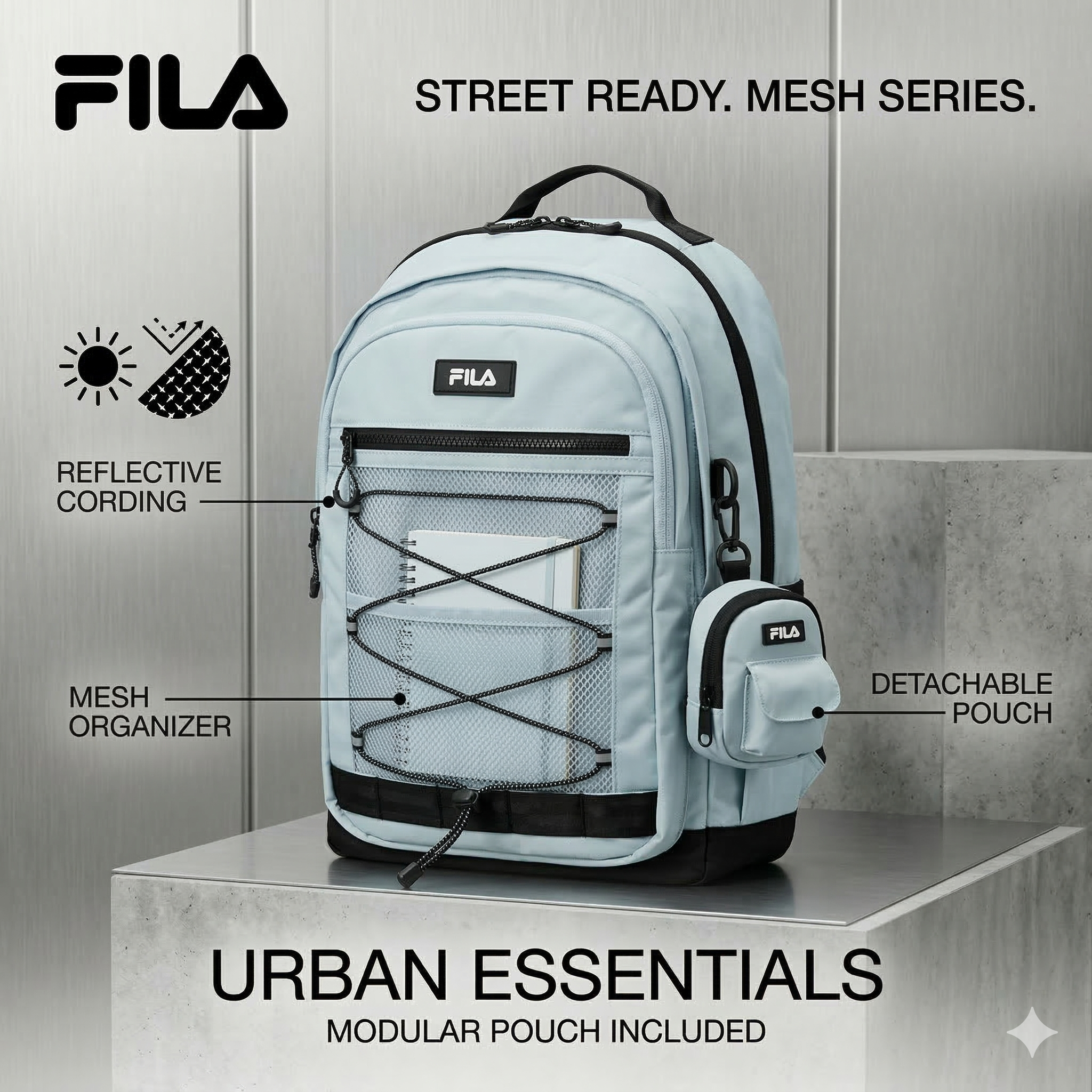 【直播】FILA LX0316100 24L 背包