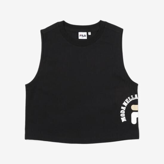 【直播】FILA LX031648 女裝Logo無袖上衣