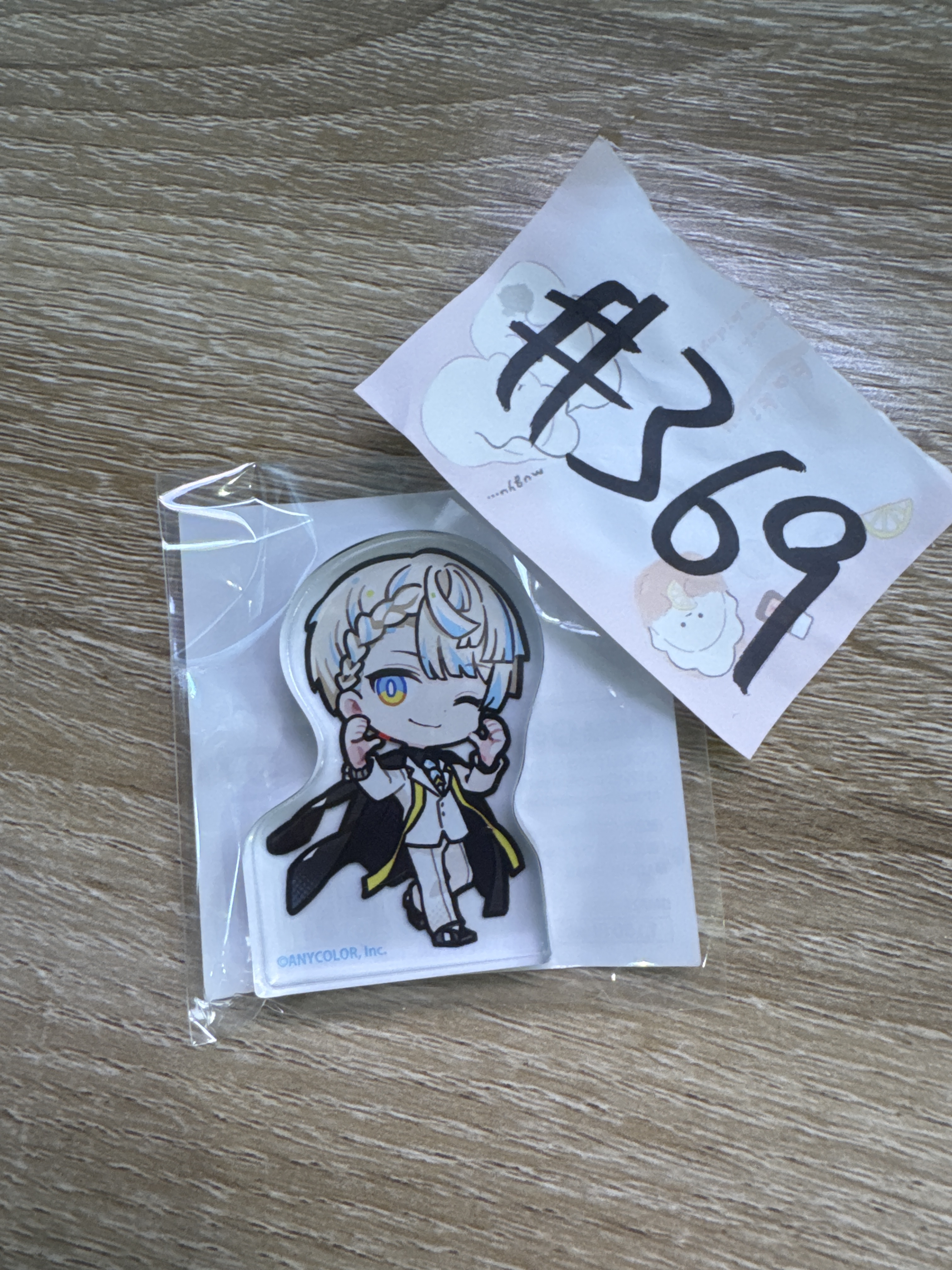 彩虹社 緋八 膠牌#369