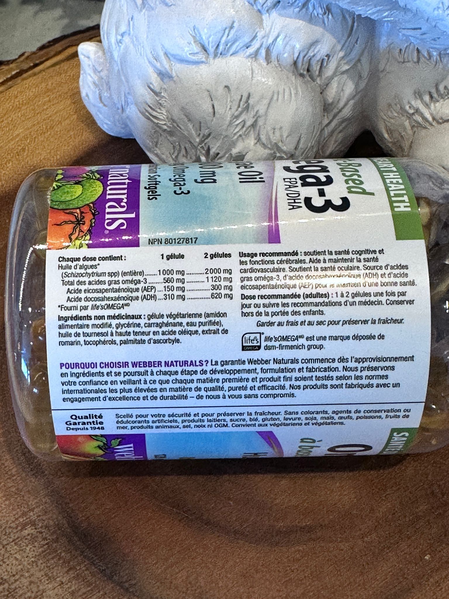 RP33 WN 植物性海藻 Omega3 560mg 120粒  **到期日: 約 2028/03