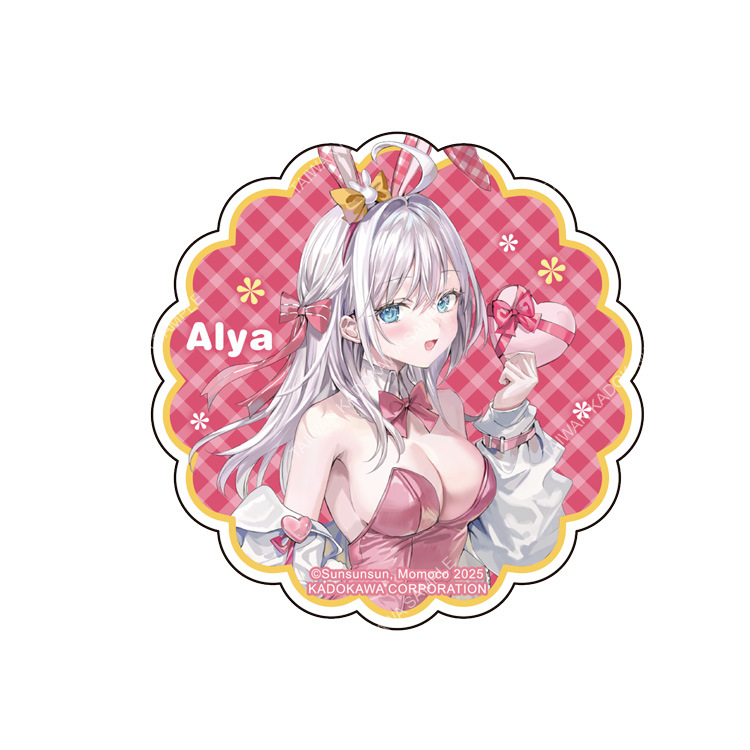 不時輕聲地以俄語遮羞的鄰座艾莉同學(原作) 磁吸壓克力便利夾 B