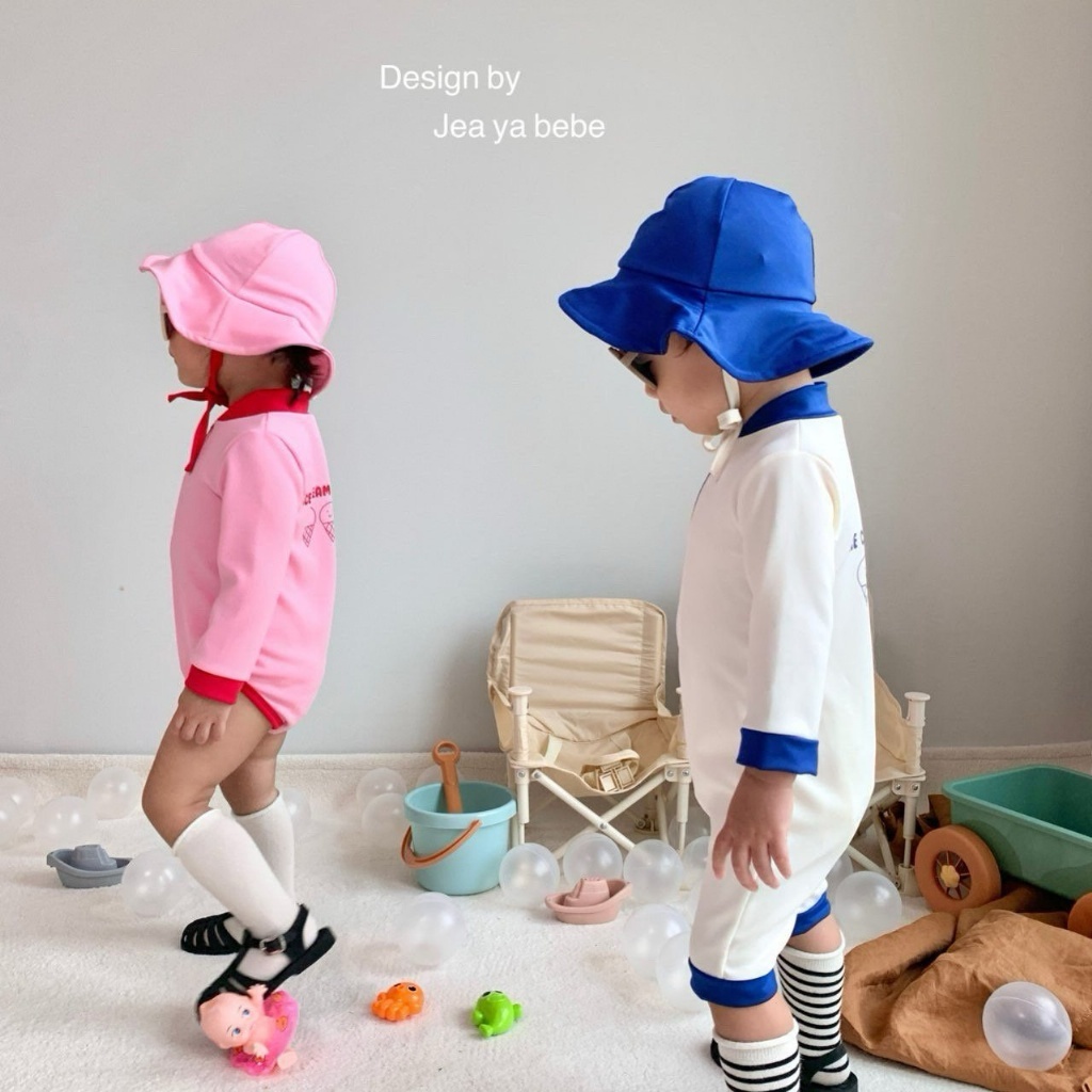 正韓夏Jeaya 兩色冰淇淋泳裝