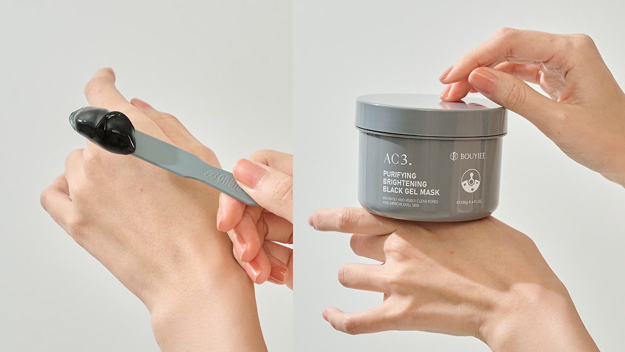 BOUYIEE寶藝 AC3淨膚煥白黑凍膜250g