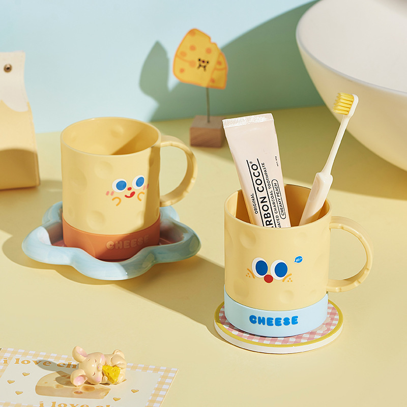 《6630》起司奶酪造型漱口杯(400ML)