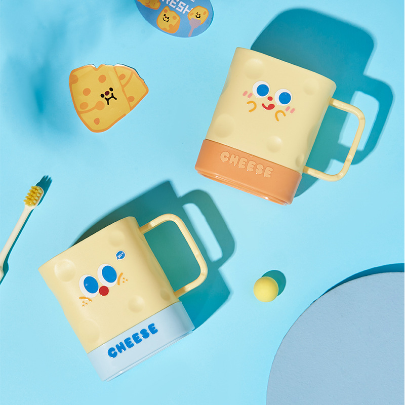 《6630》起司奶酪造型漱口杯(400ML)
