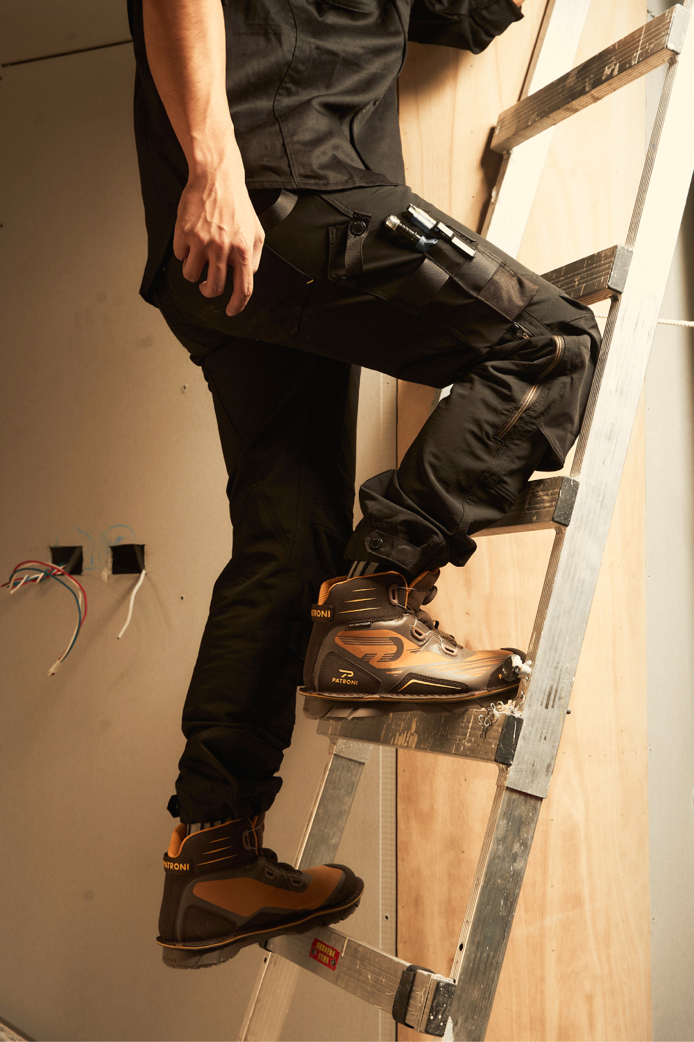 PATRONI SW2501 多口袋彈力工作褲實穿掛載工具照片