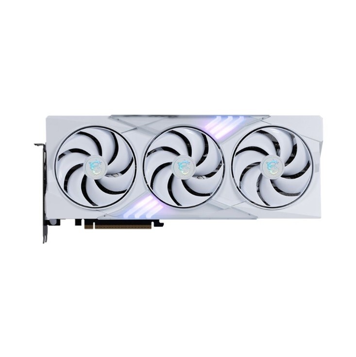 MSI 微星 GeForce RTX  5080 16G GAMING TRIO OC WHITE 顯示卡 (三風扇/註冊五年保/白色/長33.8cm)