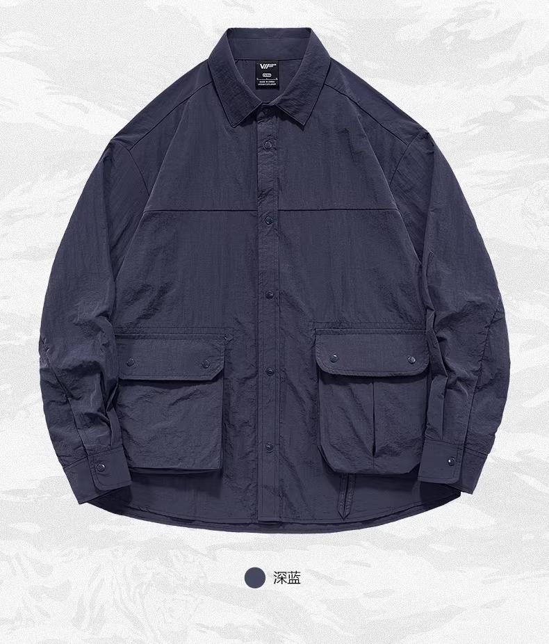 𝙏𝙀𝘾𝙃𝙒𝙀𝘼𝙍 春夏戶外涼感輕薄款冰絲襯衫