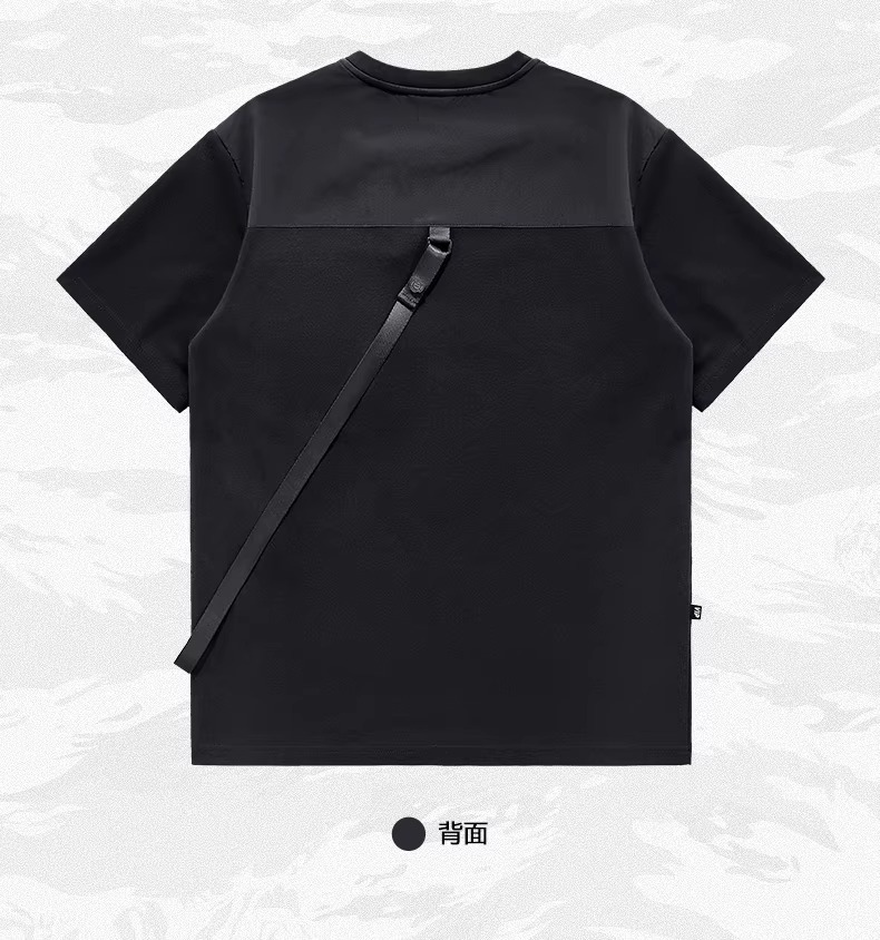 𝙏𝙀𝘾𝙃𝙒𝙀𝘼𝙍 戰術黑色機能口袋短袖