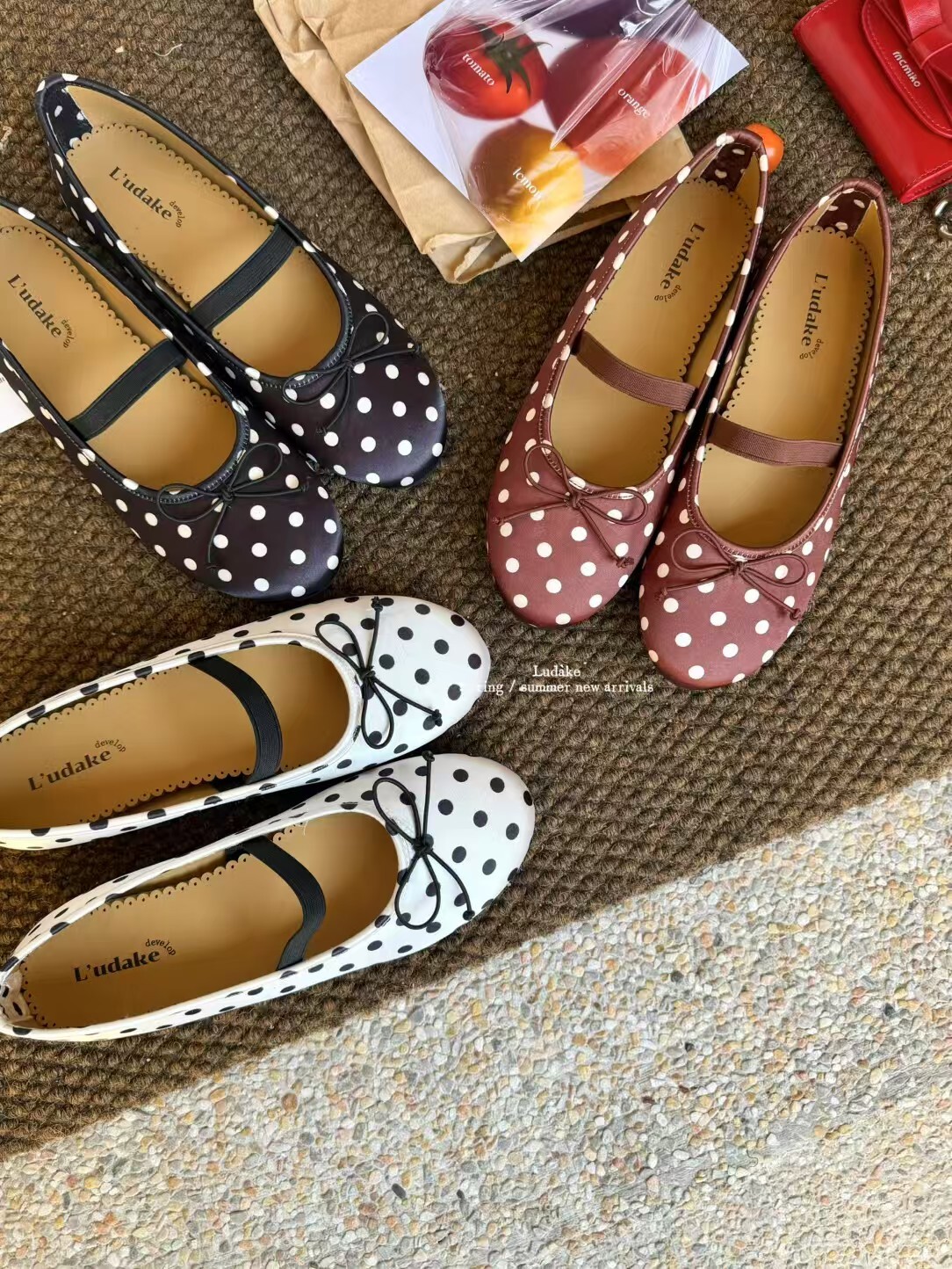 法式少女點點單鞋(35-40)