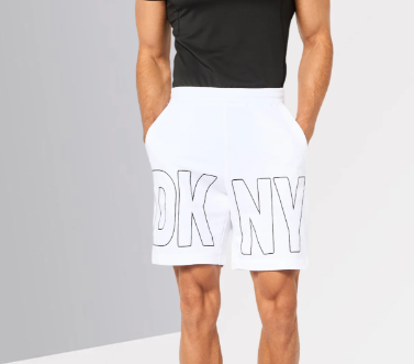 [S] DKNY WHITE PANTS SHORT, M2440075-WHT [FINAL SALE] (SD1546)