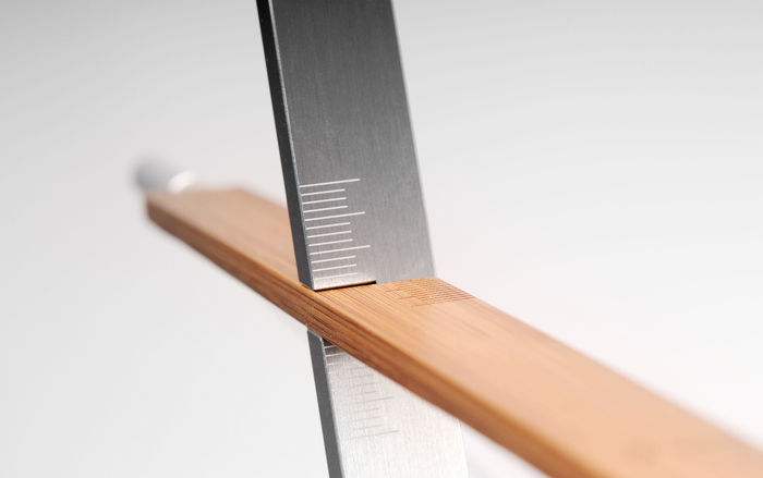 LED Light 竹製精品檯燈