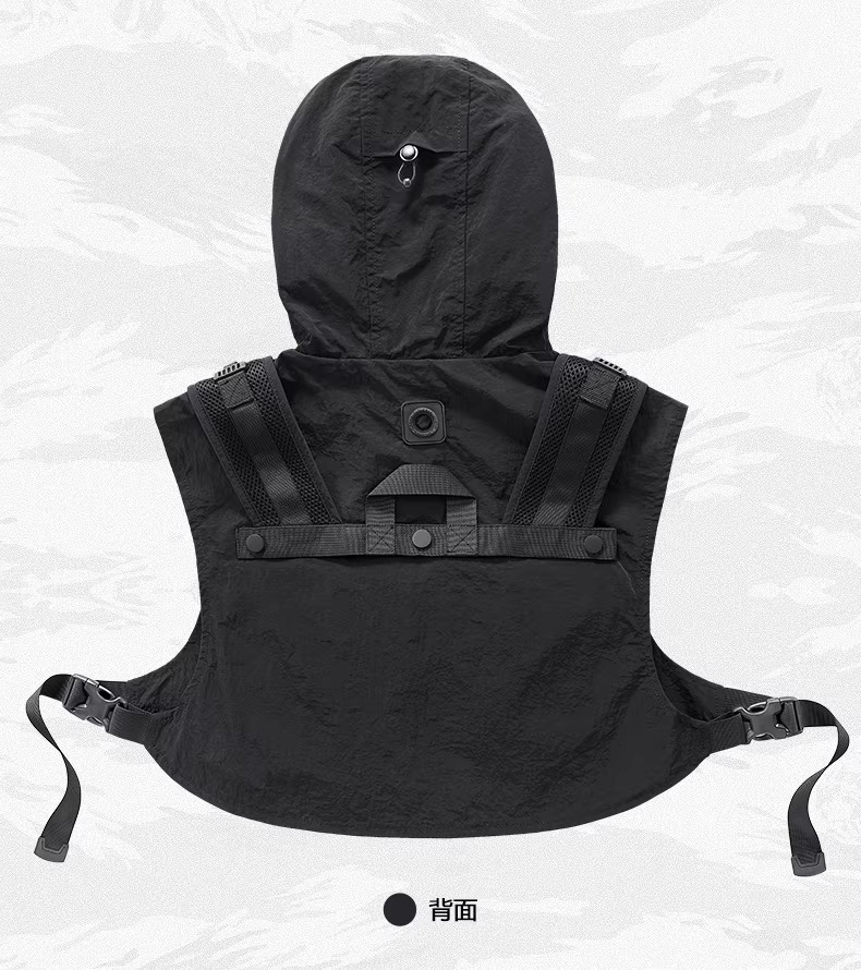 𝙏𝙀𝘾𝙃𝙒𝙀𝘼𝙍 連帽坎肩機能戰術背心