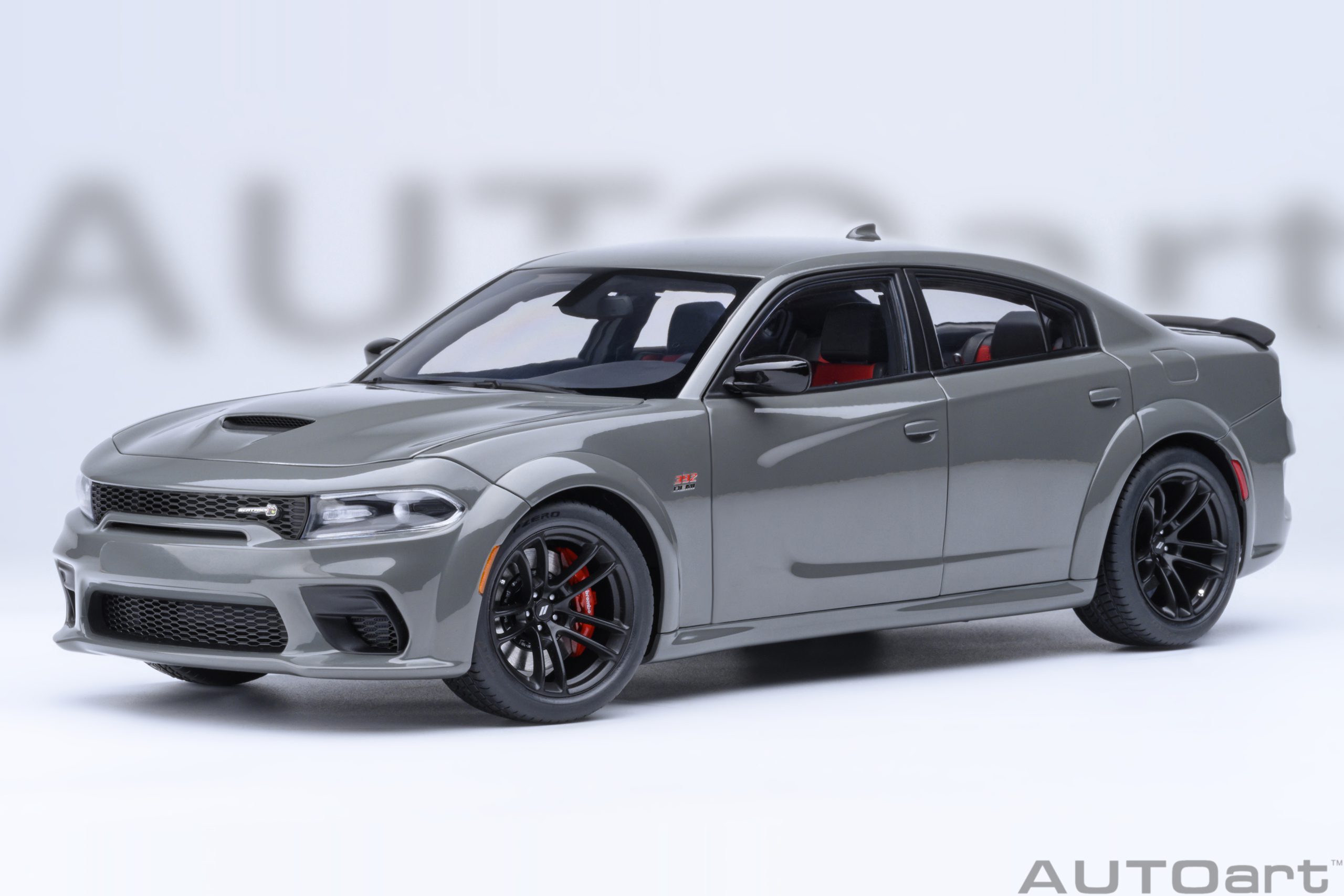 1/18 AUTOART Dodge Charger Scat Pack Widebody (Destroyer Grey) (71756)