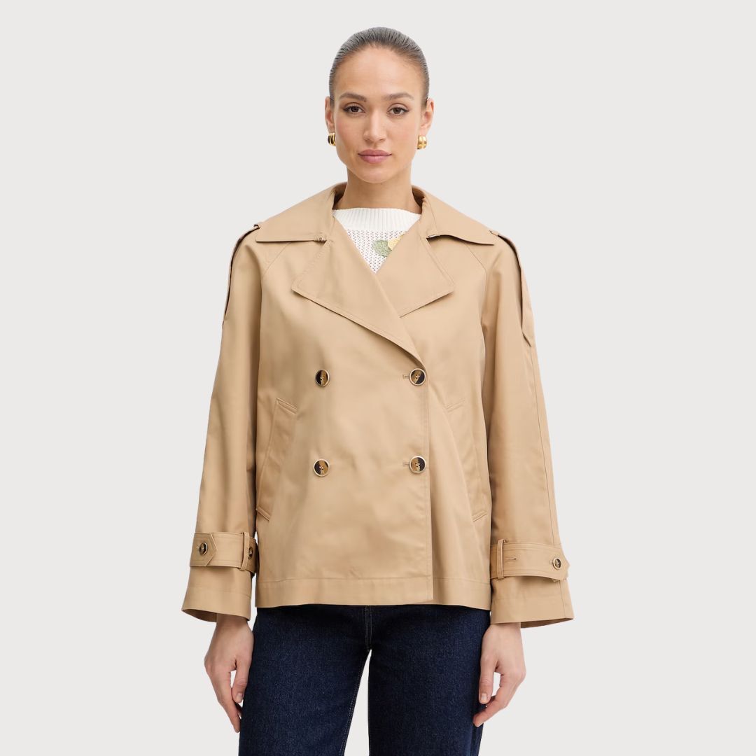 1TS0319-005 [TWINSET] Women's Coat Beige #261TP2231 (C-EU-E)
