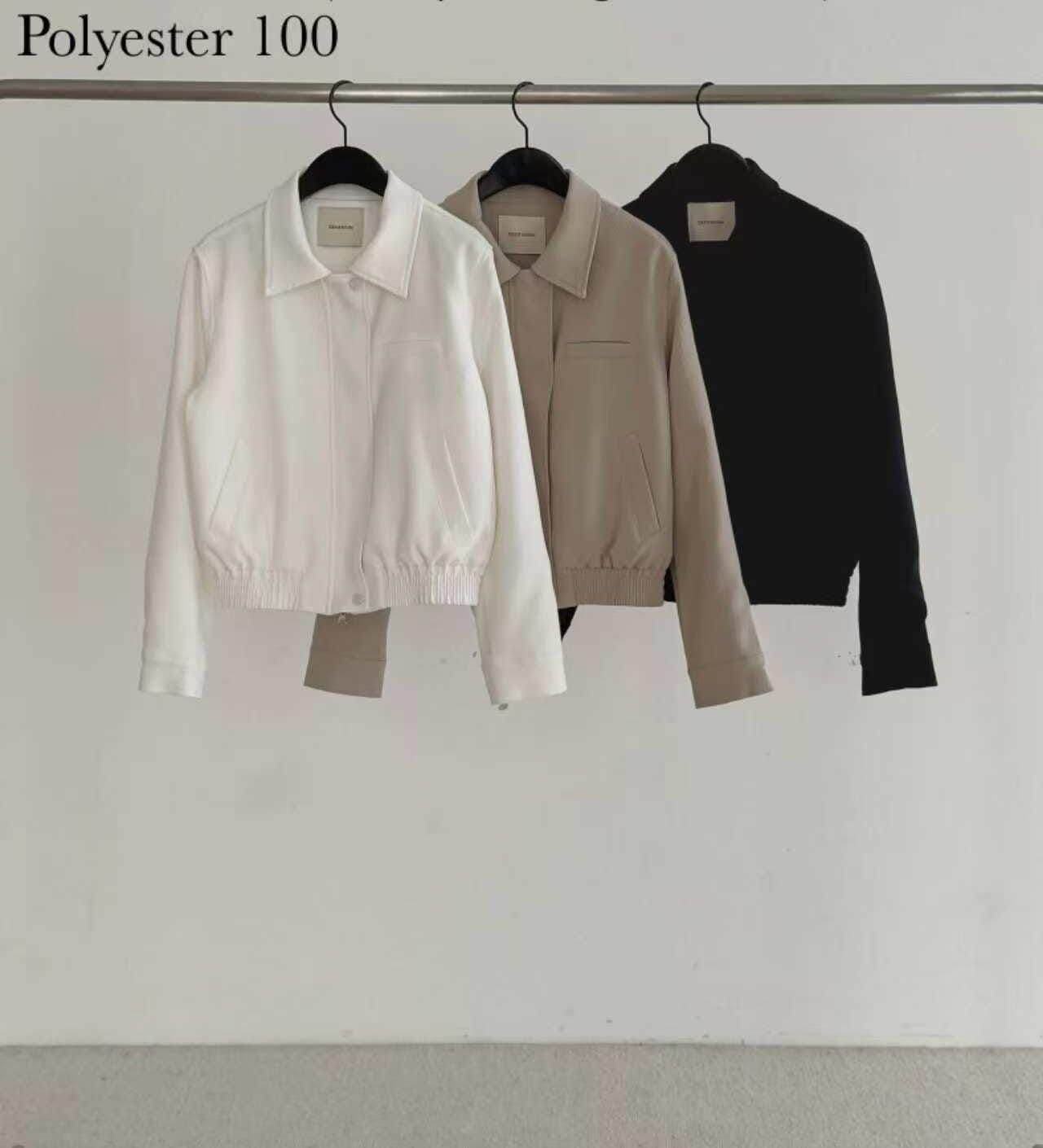 DR6066 反領休閒短版外套