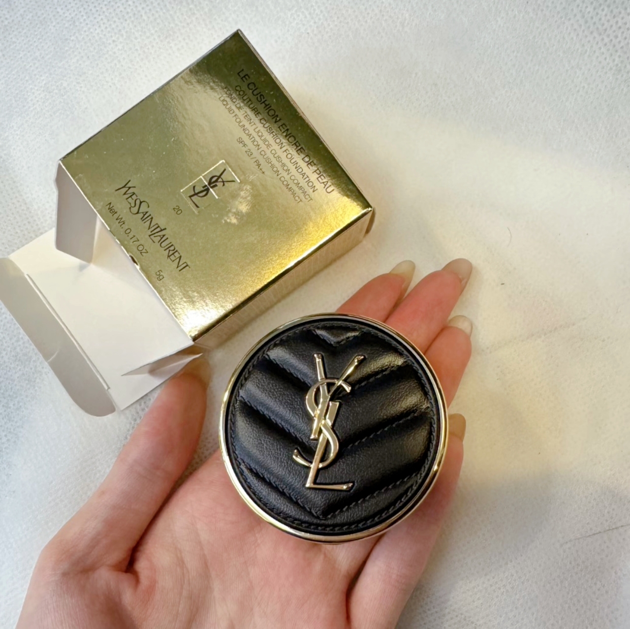YSL 恆久完美霧光氣墊粉餅 (迷你版5g)