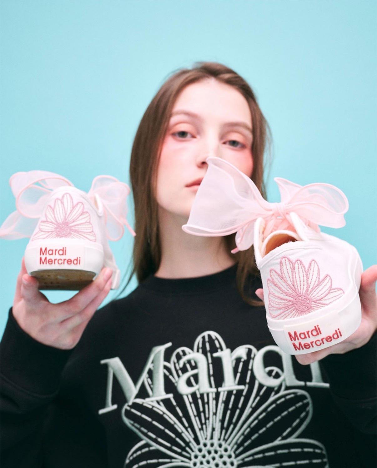 【限時3折優惠預訂】MARDI MERCREDI ECLORE SNEAKERS（2色）*不包含絲帶*