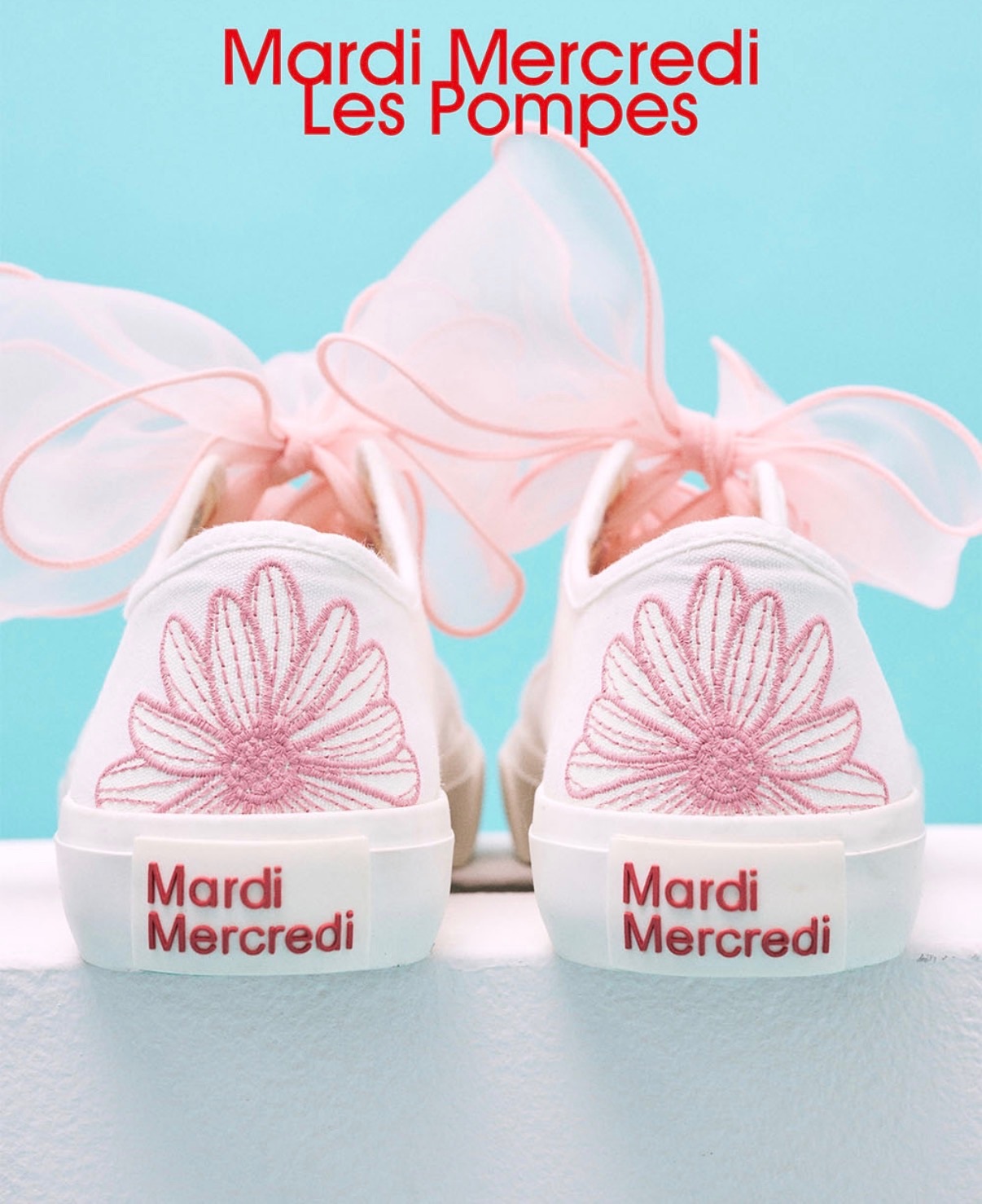 【限時3折優惠預訂】MARDI MERCREDI ECLORE SNEAKERS（2色）*不包含絲帶*