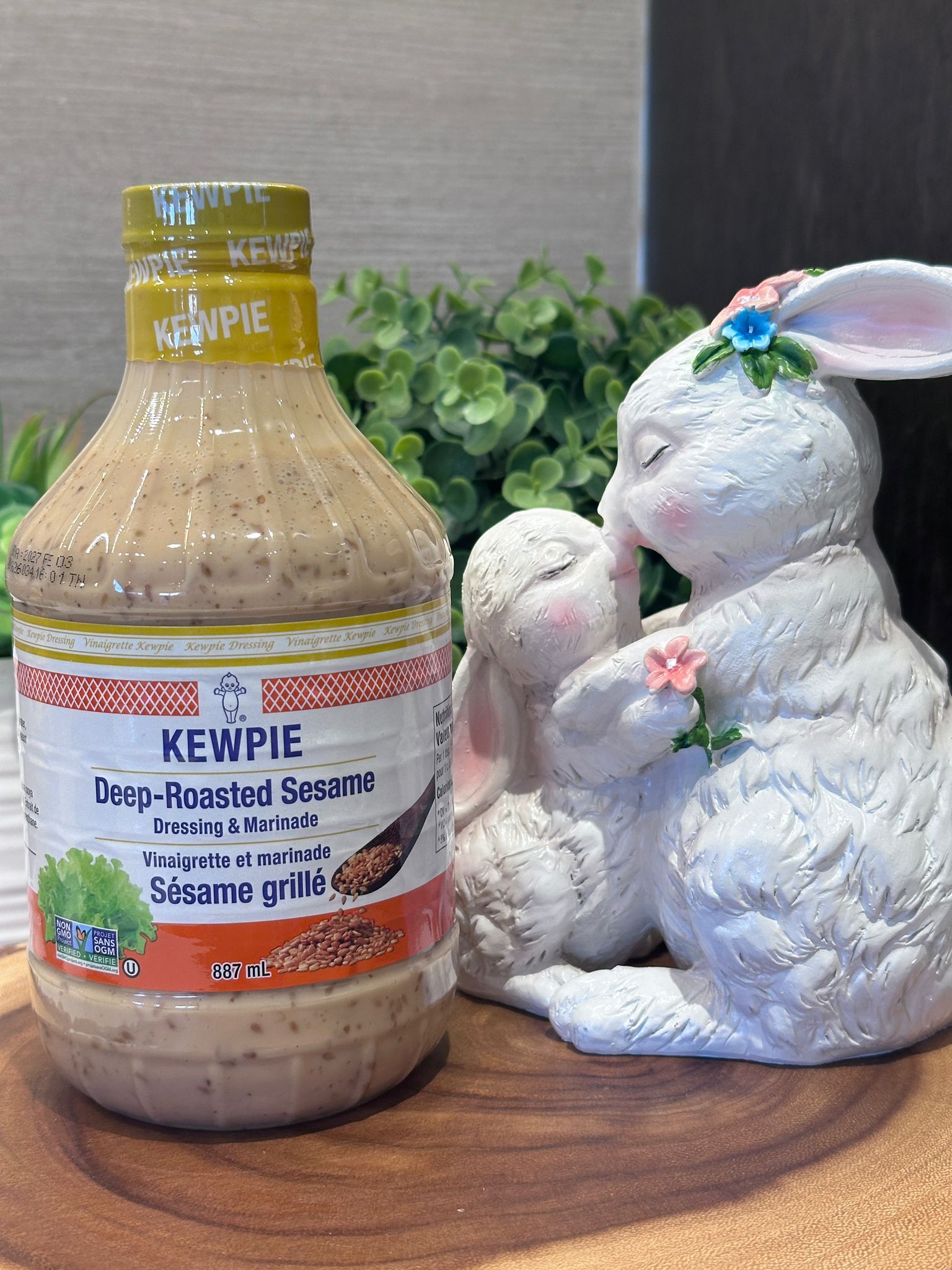 RP61 Kewpie Deep Roasted Sesame Dressing 深培芝麻醬 887ml  **到期日:約 2027/01