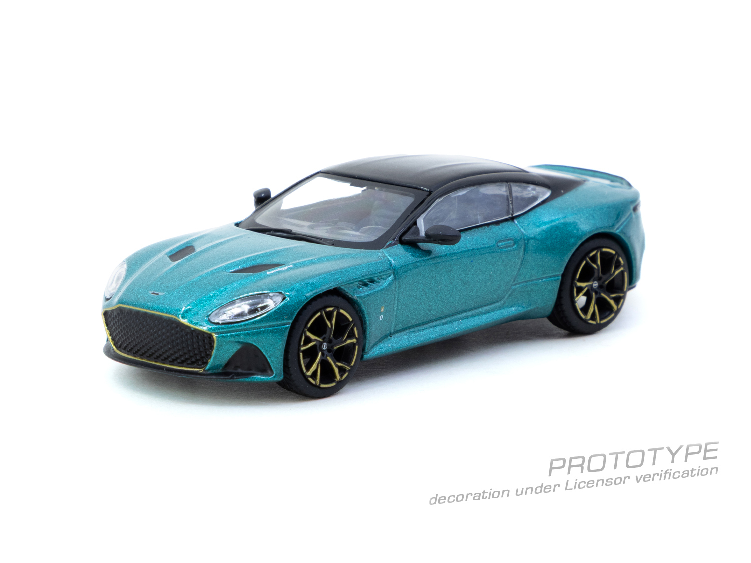 PO-$84 * TARMAC * 1:43 Aston Martin DBS Superleggera Green Metallic