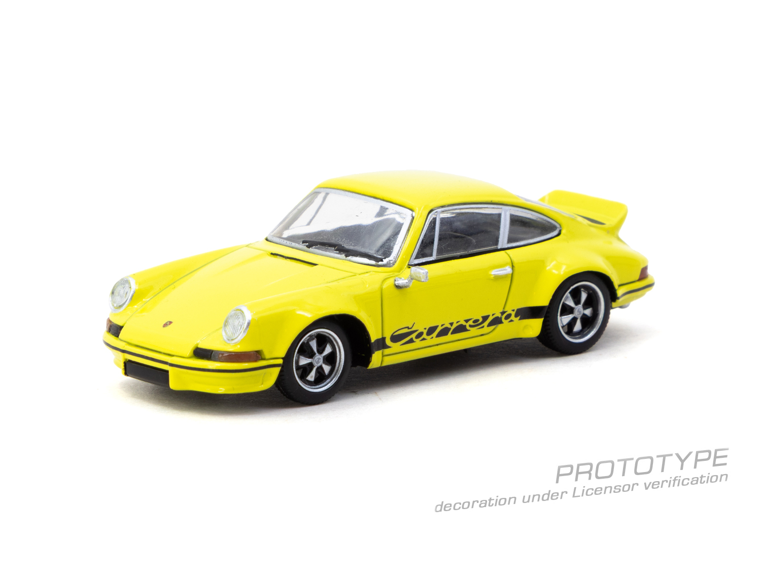 PO-$118 * TARMAC * 1:64 Porsche 911 Carrera RS 2.7 Lightweight Yellow