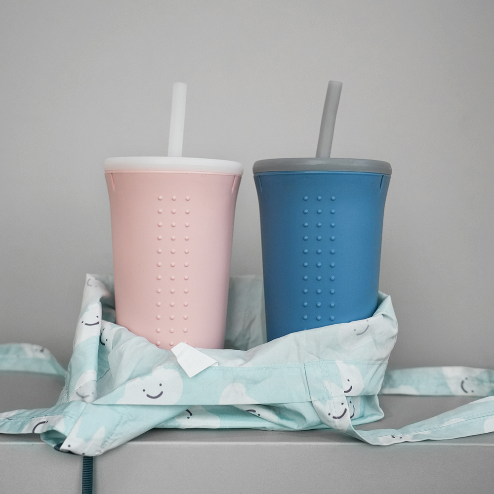 【聯名組】Jesper 小卷卡荔貓吊飾包 x 美國GoSili TOGO矽膠隨行杯