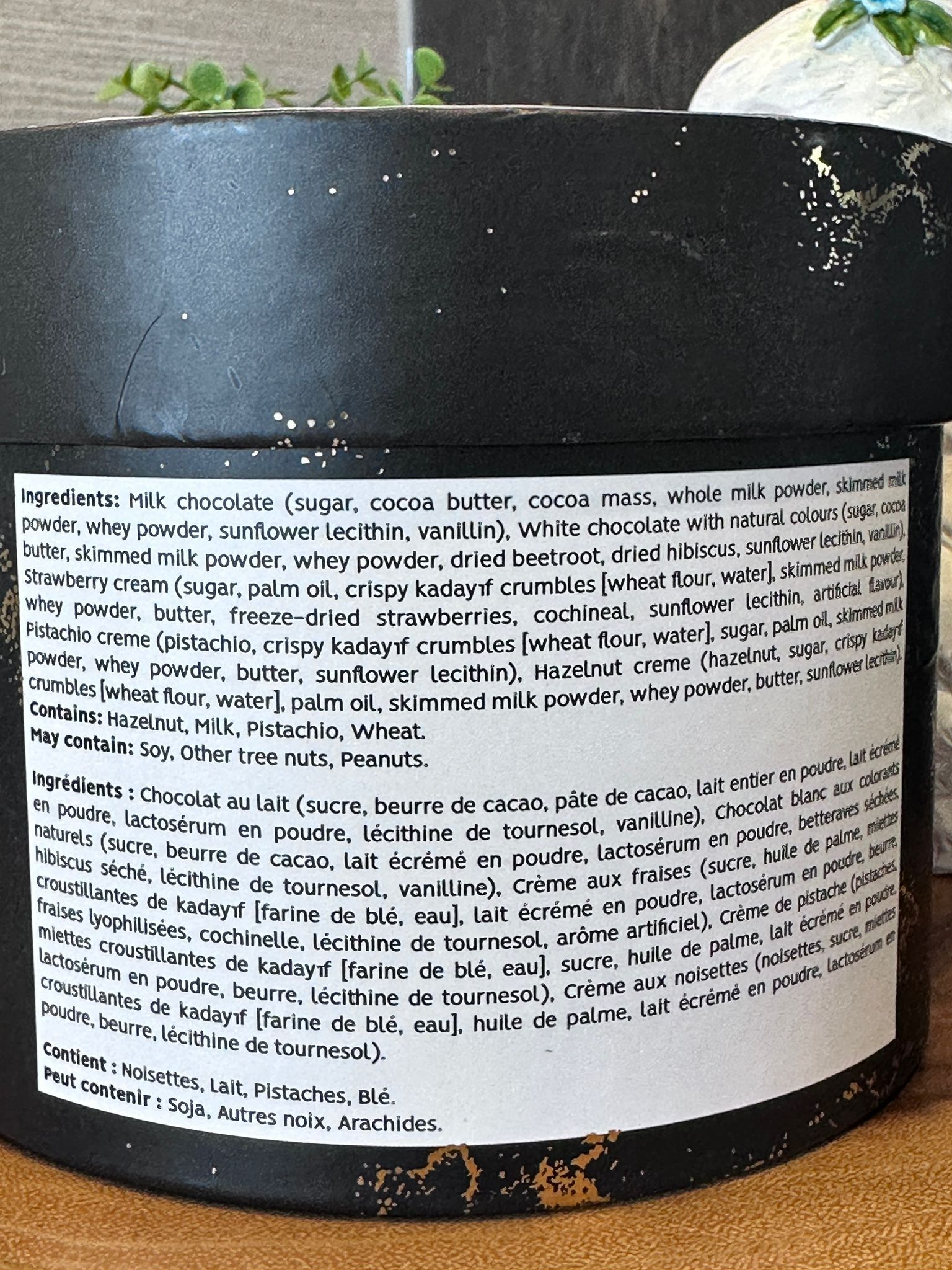 RP72 Chocovia 雜錦味杜拜朱古力 400g (榛果+開心果+草莓)  **到期日: 約 2027/01 (限時購買至3月18日晚上11:59)