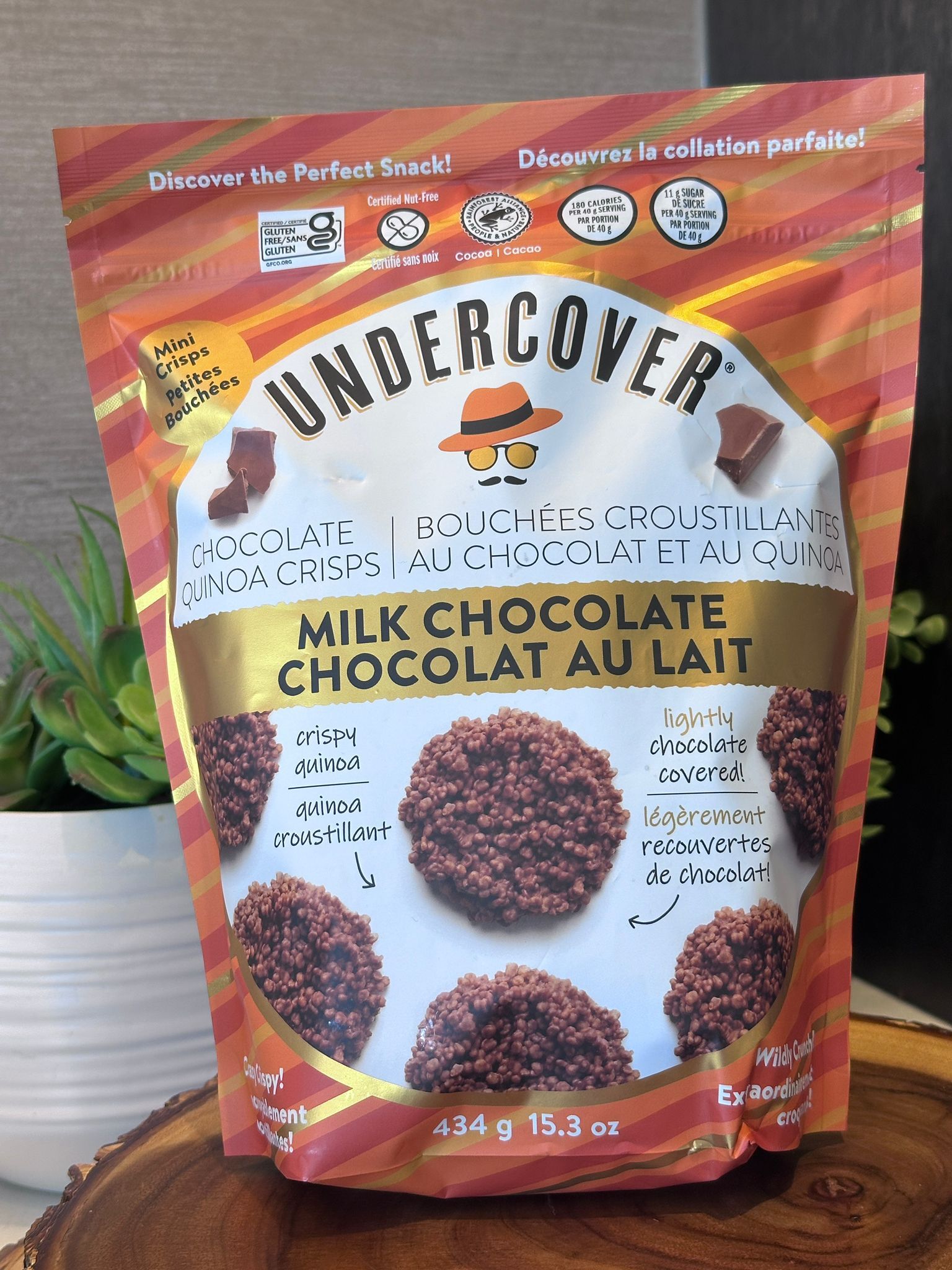 RP73 Undercover 牛奶巧克力藜麥脆脆 434g  **到期日: 約 2026/12