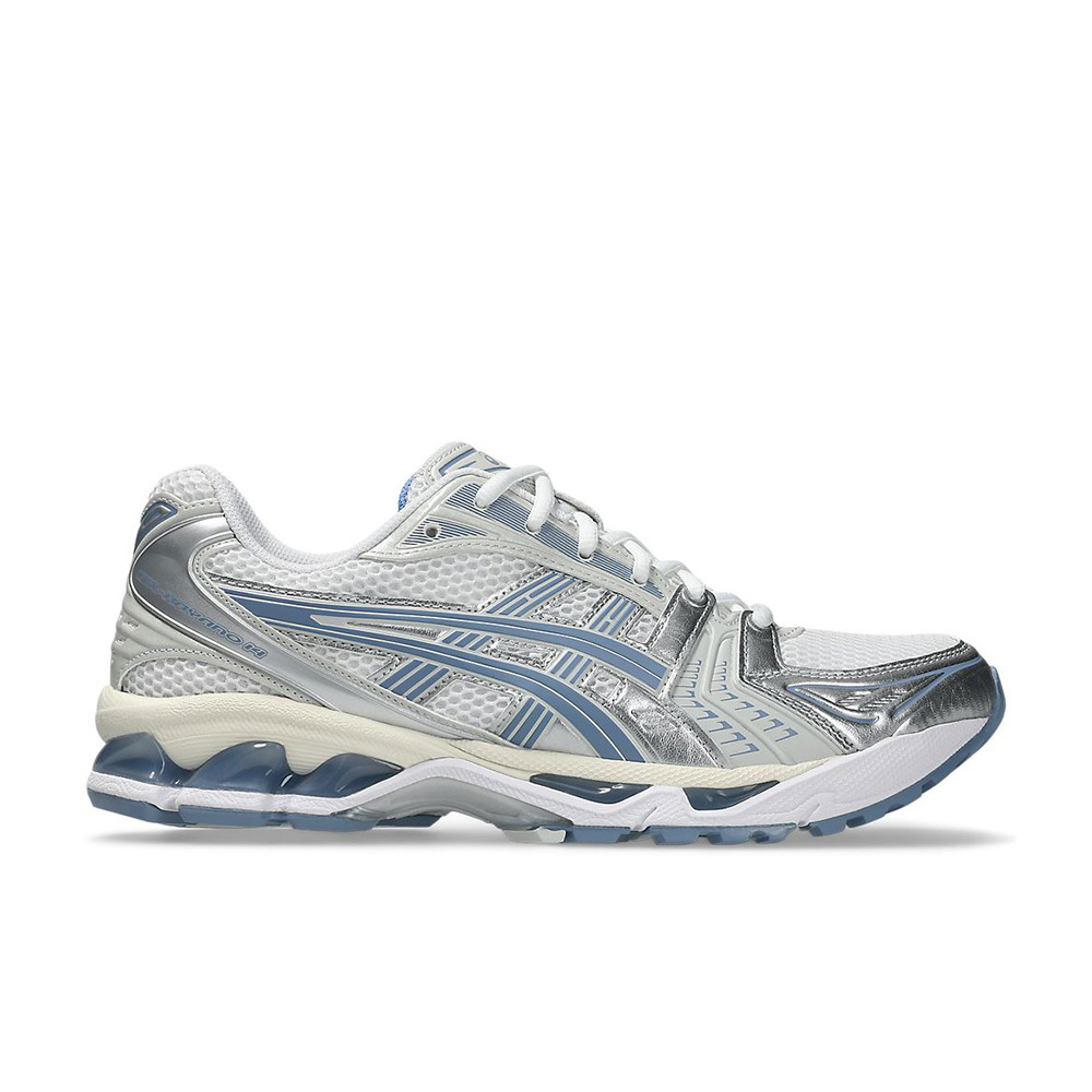Asics Gel-Kayano 14 White Light Navy 白銀藍 復古 跑鞋 休閒鞋 運動鞋 男女鞋 1203A537-115