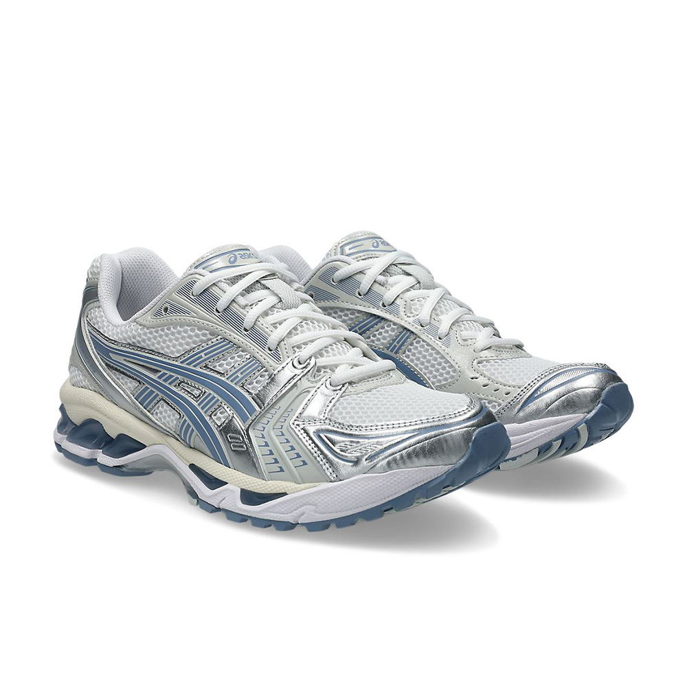 Asics Gel-Kayano 14 White Light Navy 白銀藍 復古 跑鞋 休閒鞋 運動鞋 男女鞋 1203A537-115