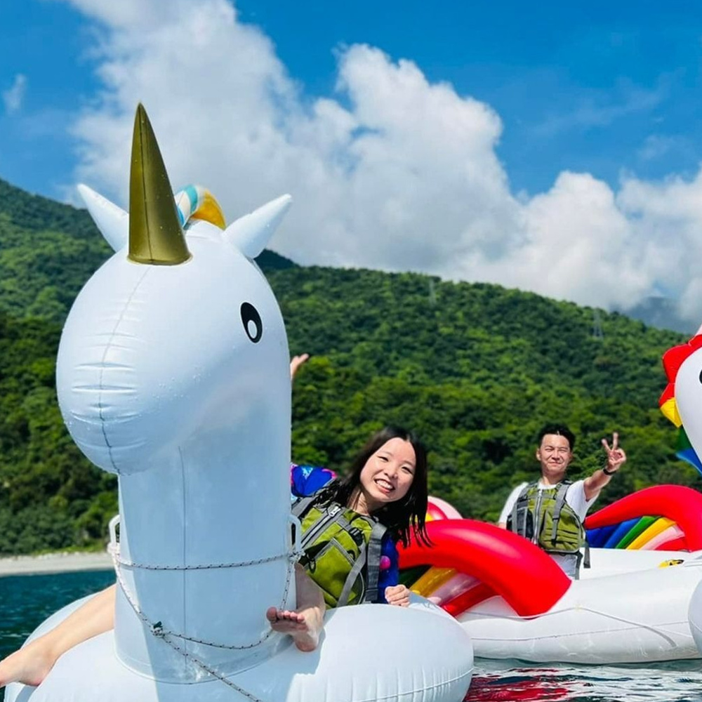 【宜蘭】東澳灣內獨木舟+海上魔毯