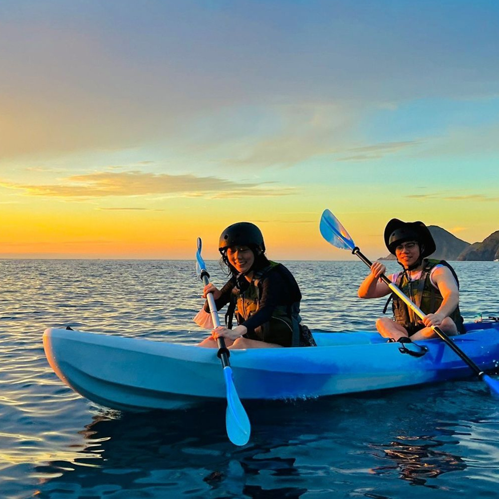 【宜蘭】東澳灣內獨木舟+海上魔毯