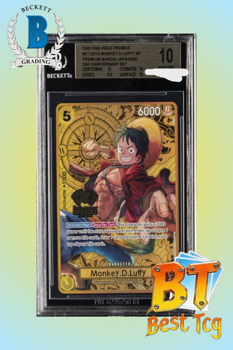 【BGS 10】One Piece ST13-015 Monkey D Luffy(Japanese)
